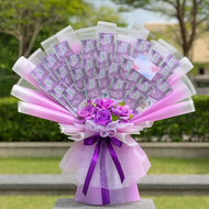 Buket Uang 50 Lembar / buket kosong untuk uang / buket wisuda buat / buket uang kosong 10 lembar / b