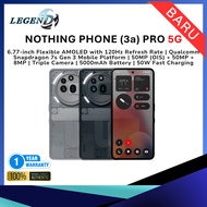 Nothing Phone 3a Pro (12GB+256GB) Original Smartphone | Snapdragon 7s Gen 3 | 50MP OIS Camera