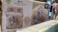 限時優惠*Disney迪士尼公主貝兒1900針瀛竹活性印床品套裝床品套裝被袋床單床笠枕袋四件套