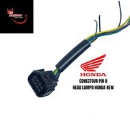 8 PIN CABLE SOCKET CABLE CONNECTOR 8 PIN CONNECTION LAMP BODY CABLE CONNECTION