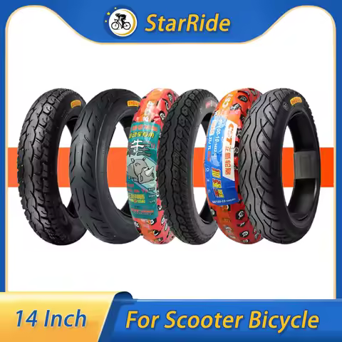 CST 14X2.125 14X2.5 14X2.75 14X3.0 Tubeless Tire for Electric Vehicle Scooter 2.50-10 2.75-10 High-q