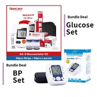 🇲🇾[BUNDLE DEAL set A] BP MONITOR + FULL SET GLUCOMETER ALAT CHECK GULA BLOOD PRESSURE