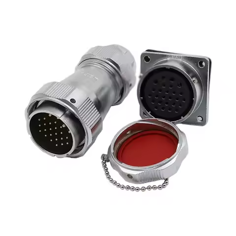 WEIPU WY40 TE+Z 5pin 9pin 15pin 26pin 31 52pin Industrial Aviation Male Plug Female Socket Power Pan
