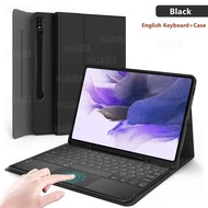 For Samsung Galaxy Tab S7 FE S8 S9 Plus Ultra Cover,  Keyboard Case for Galaxy Tab S6 Lite A7 A8 A9 Plus S9 S9 FE