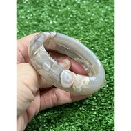 50mm sakura agate bangle