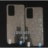 Skin XIAOMI REDMI NOTE 10 / REDMI NOTE 10 PRO garskin diamond anti-Scratch back Sticker XIAOMI REDMI NOTE 10 / REDMI NOTE 10 PRO back screen