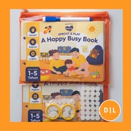 BUSY BOOK BEBELAC edition limited edition smart children's educational book busy book