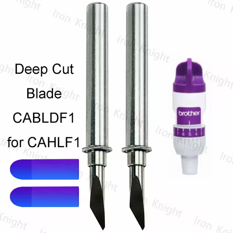 2pcs CABLDF1 Deep Cut Blade for Brother ScanNCut2 ScanNCut DX2 DesignNCut Compatible With CAHLF1 Hol