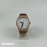 masac+basic brown : white jawi watch