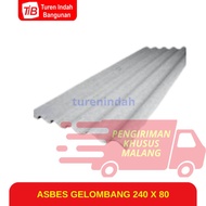 TIB - ASBES 11 GELOMBANG 240 x 80 - ATAP ASBES - ASBES ADIMAS - ASBES