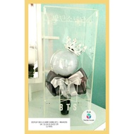 Decide Acrylic Acrylic Box Display Lightstick Army Bomb BTS Crown Custom Kpop Idol Korea