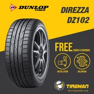 (Year 22) Dunlop Direzza DZ102 Tyre 275/30R19 Inch Tayar Tire (FREE INSTALLATION/Delivery) SABAH SAR