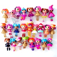 Skyleshine 10Pcs/Lot 8cm Lalaloopsy Doll The Bulk Button Eyes Doll Action Figure Brinquedos Kids Bes