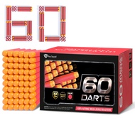 (60 Pack) Ray Squad Nerf Mega Darts Pack - Universal Mega Pack, Mega Dart Refill Pack, Mega Gun Dart