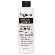 Pronto 100% Acetone Gel Nail Polish Remover for Nails | Acetone Nail Polish Remover & Gel Remover Fo