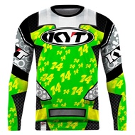 series kyt arbolino premium dri-fit motorcycle riding clothes long sleeve long shirt