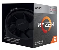 CPU (ซีพียู) AMD AM4 RYZEN 5 3400G 3.7 GHz (รับประกัน3ปี)