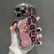เคสป้องกันโทรศัพท์ที่มีลวดลายหนา น่ารักและทันสมัย ใช้ได้กับ iPhone 16/16 Pro/16 Pro Max, 15, XR, 7P 