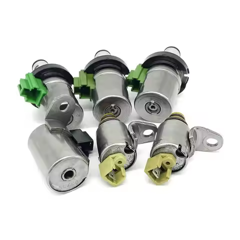 48420K-R 6Pcs Transmission Shift EPC PWM Solenoid Kit Fit For Maz da 2 3 5 6 4F27E FN4A-EL