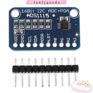 LANFYGOODSS ADS1115 Development Board, ADS1115 I2C Interface Analog To Digital Module, Low Power 4 I