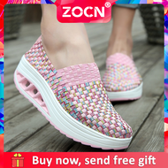 Zocn ผู้หญิงรองเท้าผ้าใบลำลองสุภาพสตรีแฟชั่นรองเท้าวิ่งออกกำลังกายที่เดิน