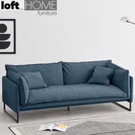 Fabric Sofa – MALINI Orleans Blue 3 Seater