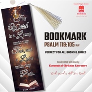 Bible Verse Bookmark Psalm 119:105 KJV