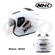 Helm NHK Half Face R1 Sport White