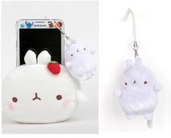 韓劇--紳士的品 張東健 金荷娜 Molang 兔寶寶 娃娃 官方正品 手機 防塵塞(白色)