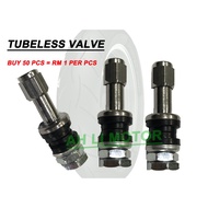 Tubeless Valve (Screw Down 43mm) Kepala Tayar Tube Motor, High quality 