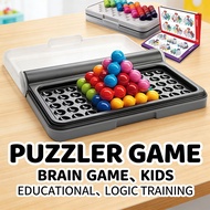 Ready Stock Puzzler IQ 3D Logic Game Smart Brain Kids Educational IQ Game Puzzle