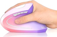 Lekvey Ergonomic Mouse, Vertical Wireless Mouse Rechargeable 2.4 GHz Optical Carpal Tunnel Mouse : 8