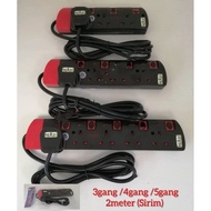 RAPID-TECH TRAILING SOCKET 13a sirim 3g/4g/5g  2meter (sirim)