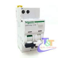 Leak-proof, Short Circuit Breaker, Overload Acti9 RCBO 1P+N, 16A, 20A, 25A, 32A, 40A Schneider