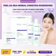 Christina Rosedemer Sea Herbal skin Peel reduces dark spots on face and body, helps regenerate brigh