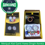 🔥IMPORT🔥 Manifold Gauge (R12 / 404  / R134a / R22 )GAS METER Set Air Cond Refrrigerant ACK