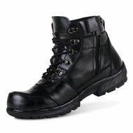 CROCODILE ZIP PROJECT MEN'S LEATHER SHOES GENUINE LEATHER SAFETY BOOTS