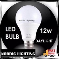 1Pc of E27 12w LED Daylight Bulb for Pendant Light Ceiling Lamp Outdoor Light Globe LED Bulb LED Lig