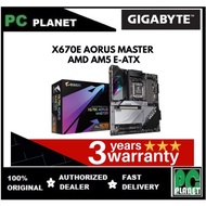 GIGABYTE X670E AORUS MASTER AMD AM5 E-ATX MOTHERBOARD