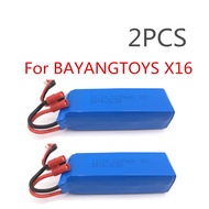 11.1V 2pcs 2200mAh Battery BAYANGTOYS X16 X21 Quadcopter Spare Parts For RC Camera Drone Accessor