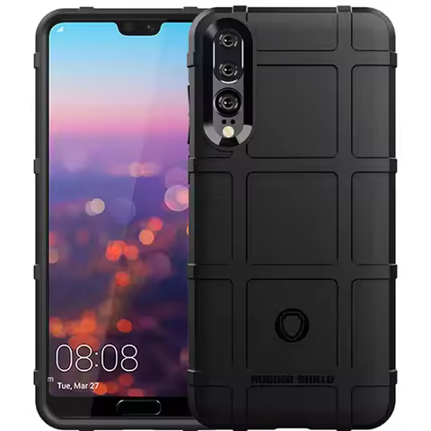 Shockproof Rubber Back Cover for Huawei P20 Pro P20Pro Armor Shield Matte Case for P20 Pro Huawei An