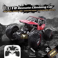 Rc Car 1/18 Rc Crawler Metal 1:18 Mini Rock Climber 2WD crawler 27MhZ kereta kawalan jauh alloy monster truck