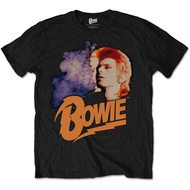 David Bowie Retro Bowie Merchandise T-Shirt Black New