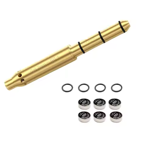Tactical Laser Boresighter .22LR/.177/9MM/6MM/8MM/308/7.62/.45/.40/.25/.27 Caliber for Pistol Rifle 