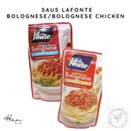LA FONTE BOLOGNESE SAUCE 315gr BOLOGNESE CHICKEN/
