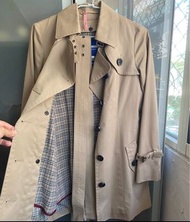 BURBERRY日本藍標風衣