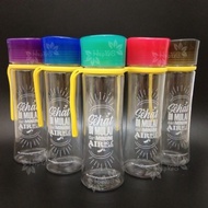 BioMini Tumbler 600ml | Bioglass Tumbler | "Healthy Starting" Logo