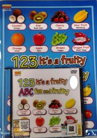 123 it s a Fruity ABC Fun and Fruity DVD With Book