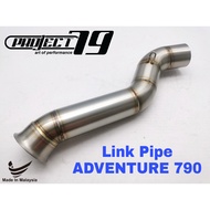 Project79 KTM 790 Adventure Exhaust Ekzos Short Slip on Tabung Project 79 Muffler QPM06 Adventure790