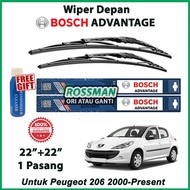 Peugeot 206 2000-Present - Bosch Advantage 22"+22" BA2222